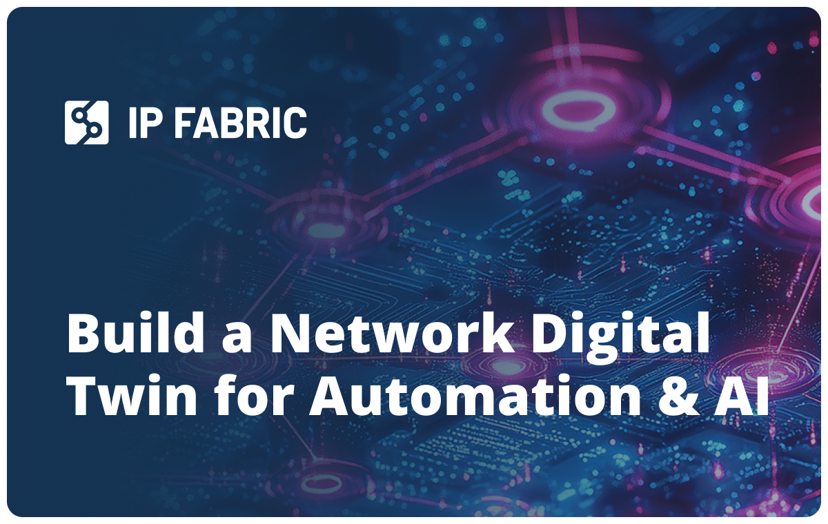 Total Network Operations: Building a Network Digital Twin for Automation and AI
