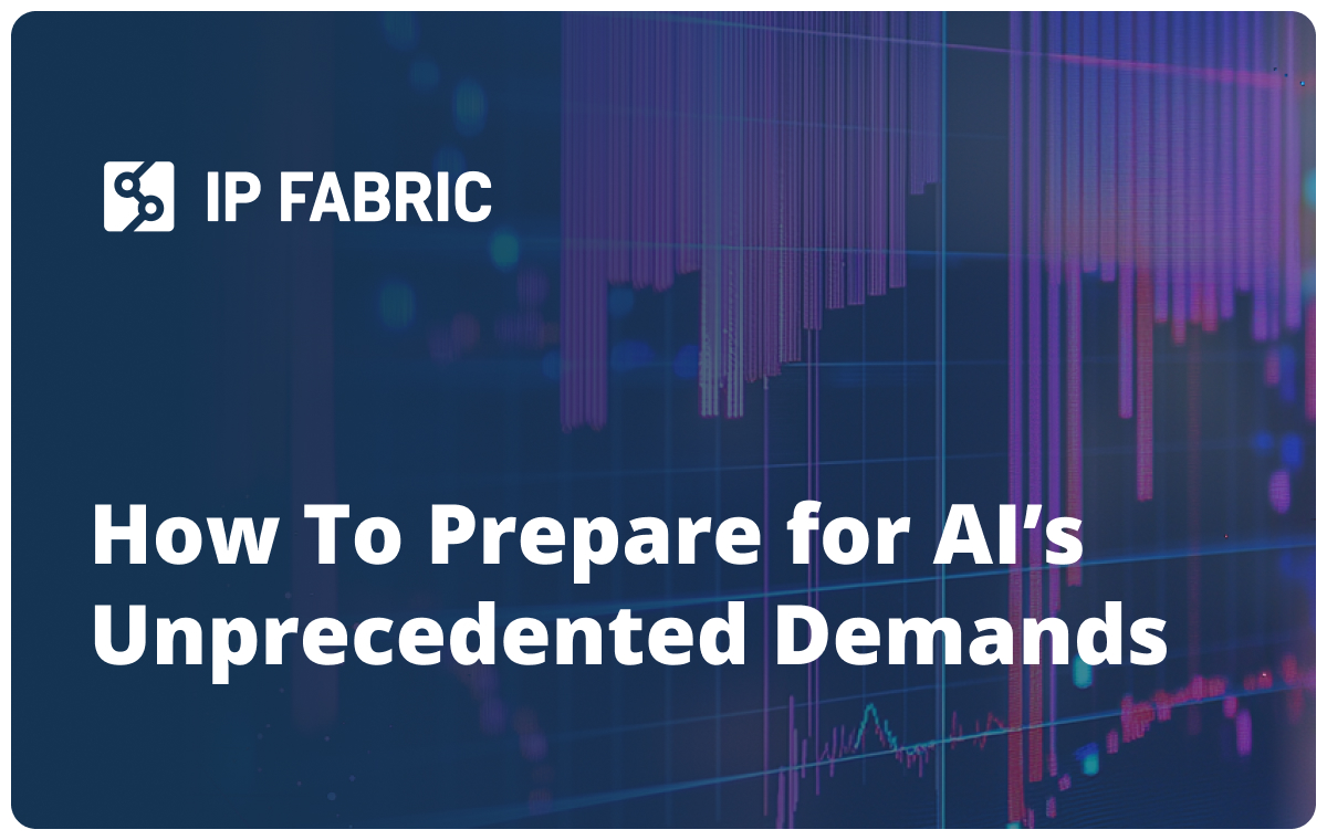 IP Fabric's network digital twin is essential for maintaining a single source of truth and building resilient network AI.